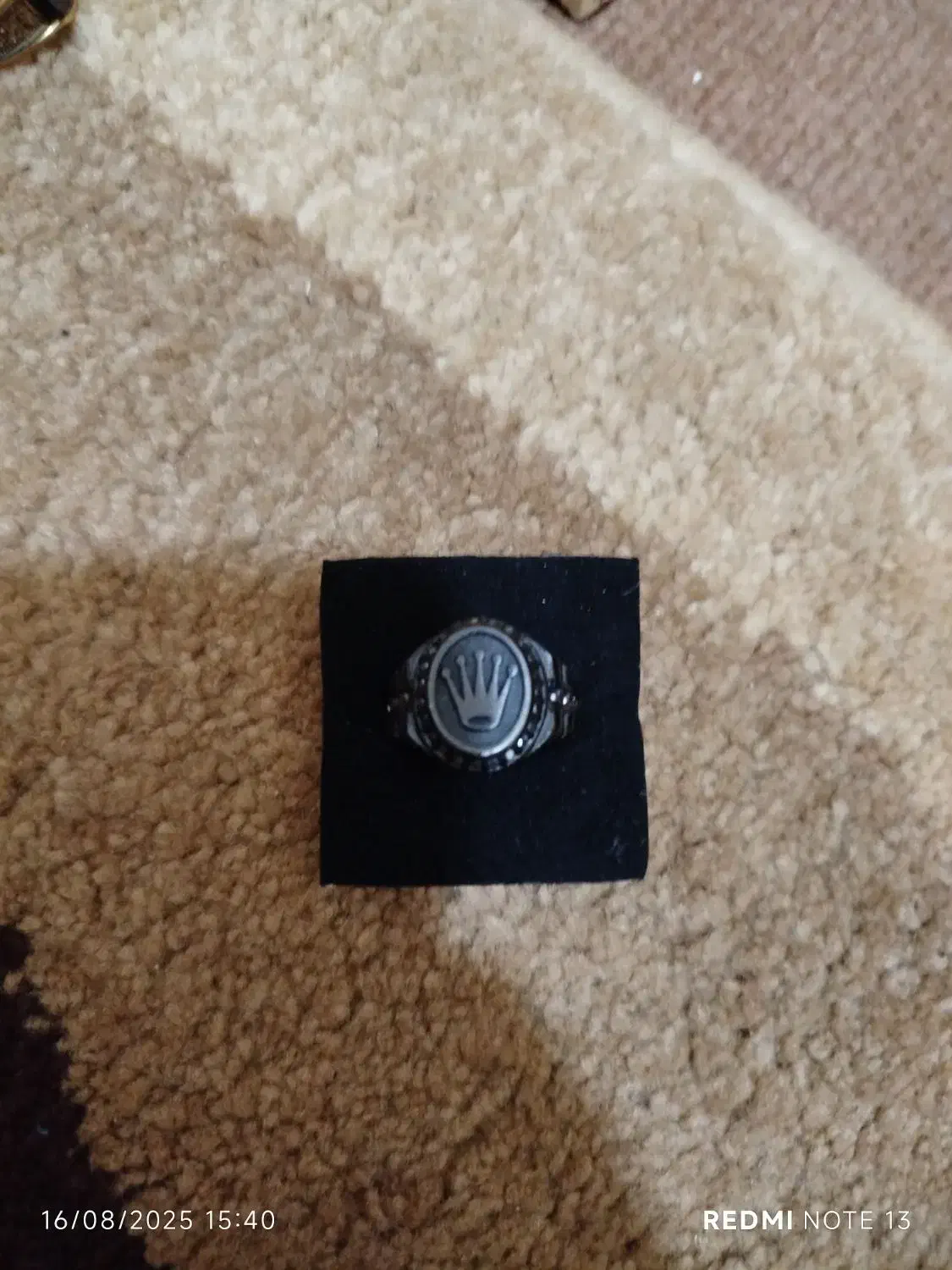 انگشتر  رولکس مشکی اصل|بدلیجات|اصفهان, بهارستان|دیوار