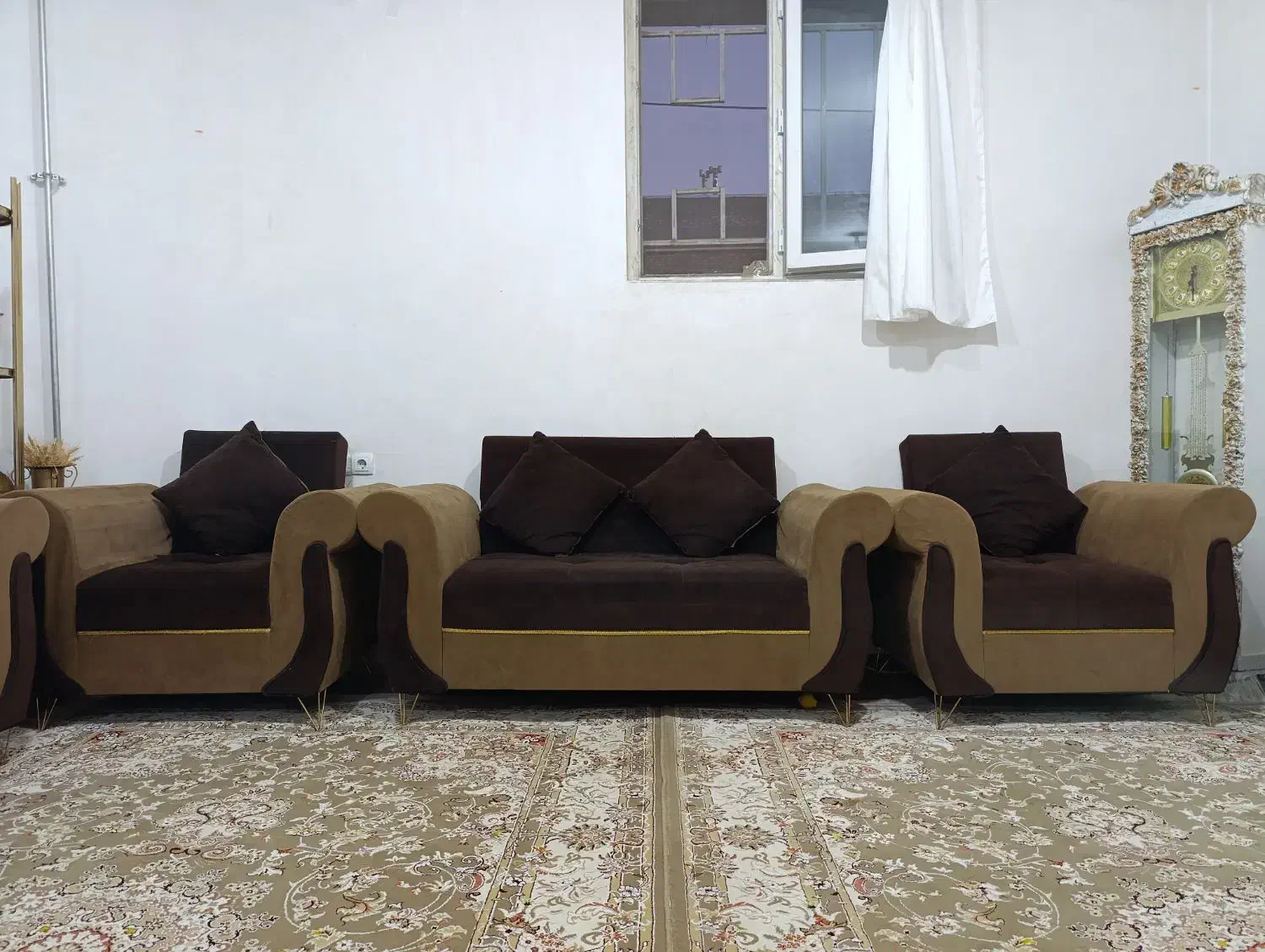 مبل راحتی تمیز کمکارکرد|مبلمان خانگی و میز عسلی|پیرانشهر, |دیوار