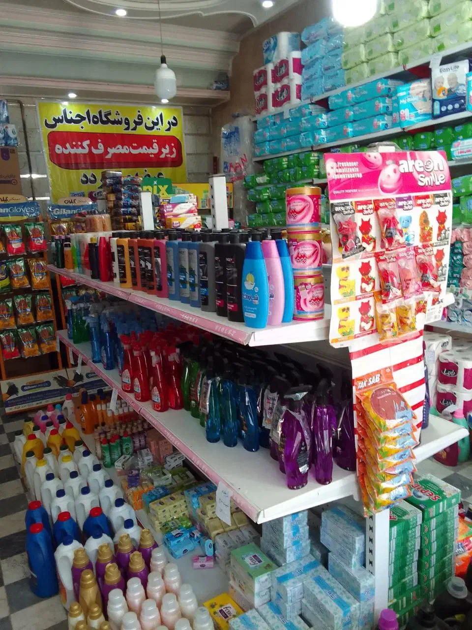 قفسه فروشگاهی (دوطرفه.سه طبقه)|فروشگاه و مغازه|قدس, شهرقدس|دیوار