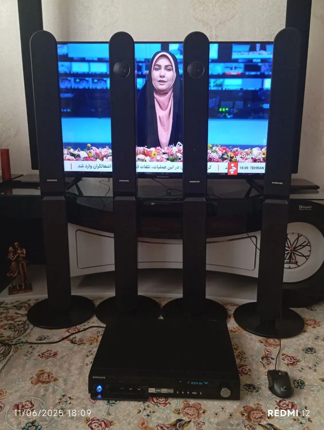 سینمای خانگی سامسونگ|سیستم صوتی خانگی|سهند, |دیوار