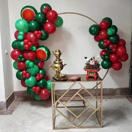 بادکنک آرایی شب یلدا|خدمات پذیرایی، مراسم|قم, علی آباد سعدگان|دیوار