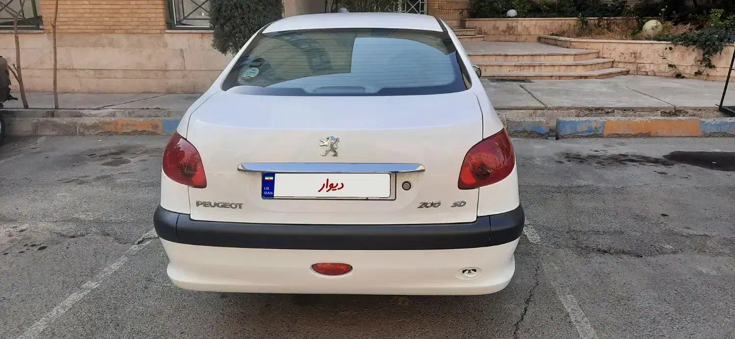 پژو ۲۰۶ sd|خودرو سواری و وانت|تهران, استاد معین|دیوار