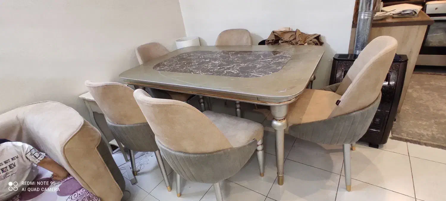 میزناهارخوری ۶نفره|میز و صندلی غذاخوری|تهران, جوادیه تهرانپارس|دیوار