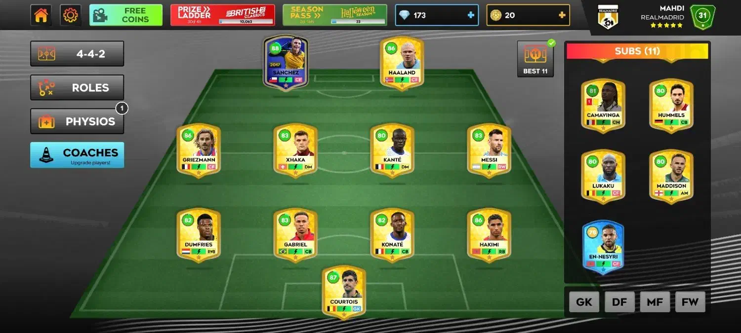 اکانت دریم لیگ(DLS)|کنسول، بازی ویدئویی و آنلاین|اهر, |دیوار