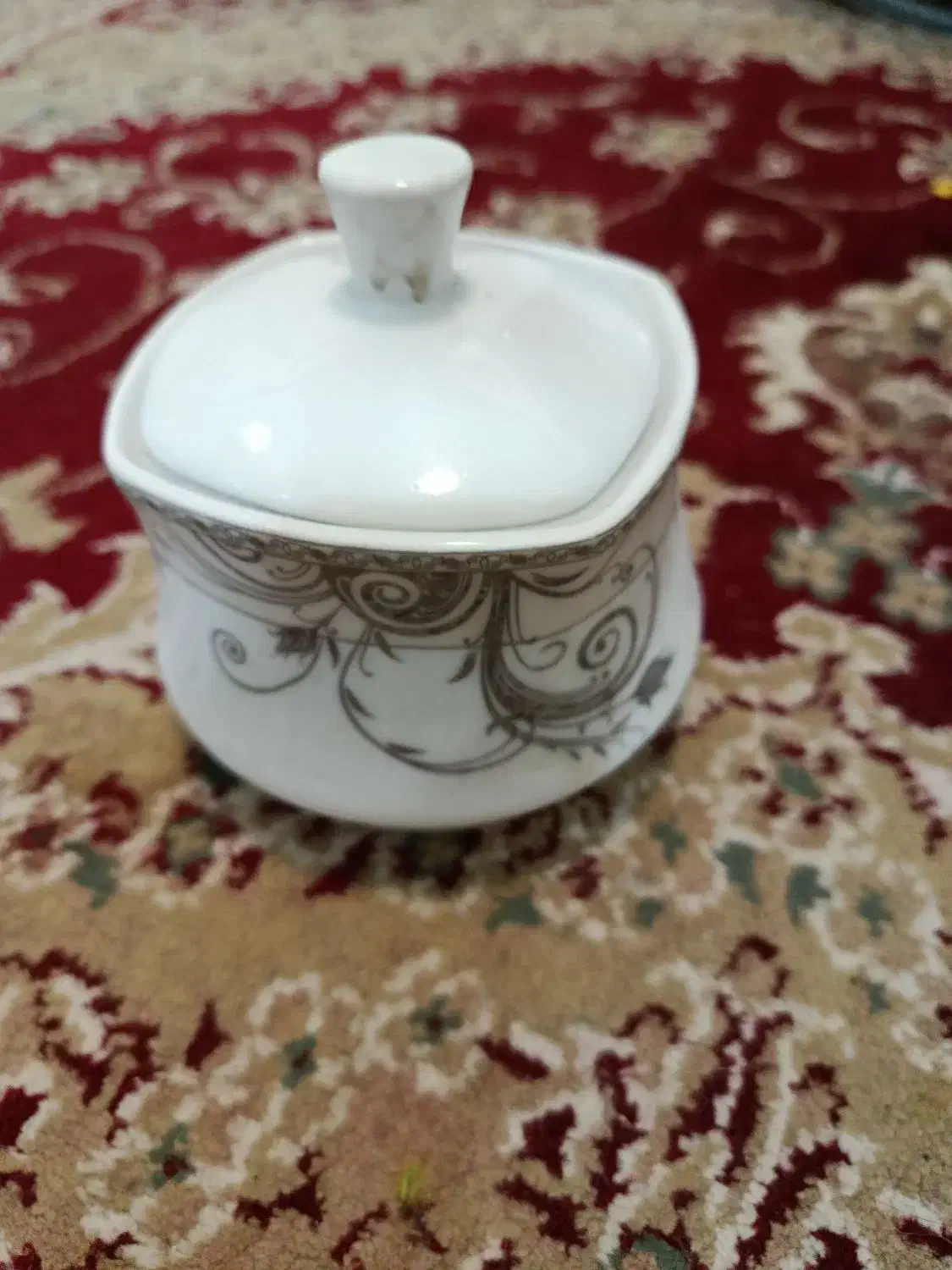 سینی و قندان|ظروف سرو و پذیرایی|باسمنج, |دیوار