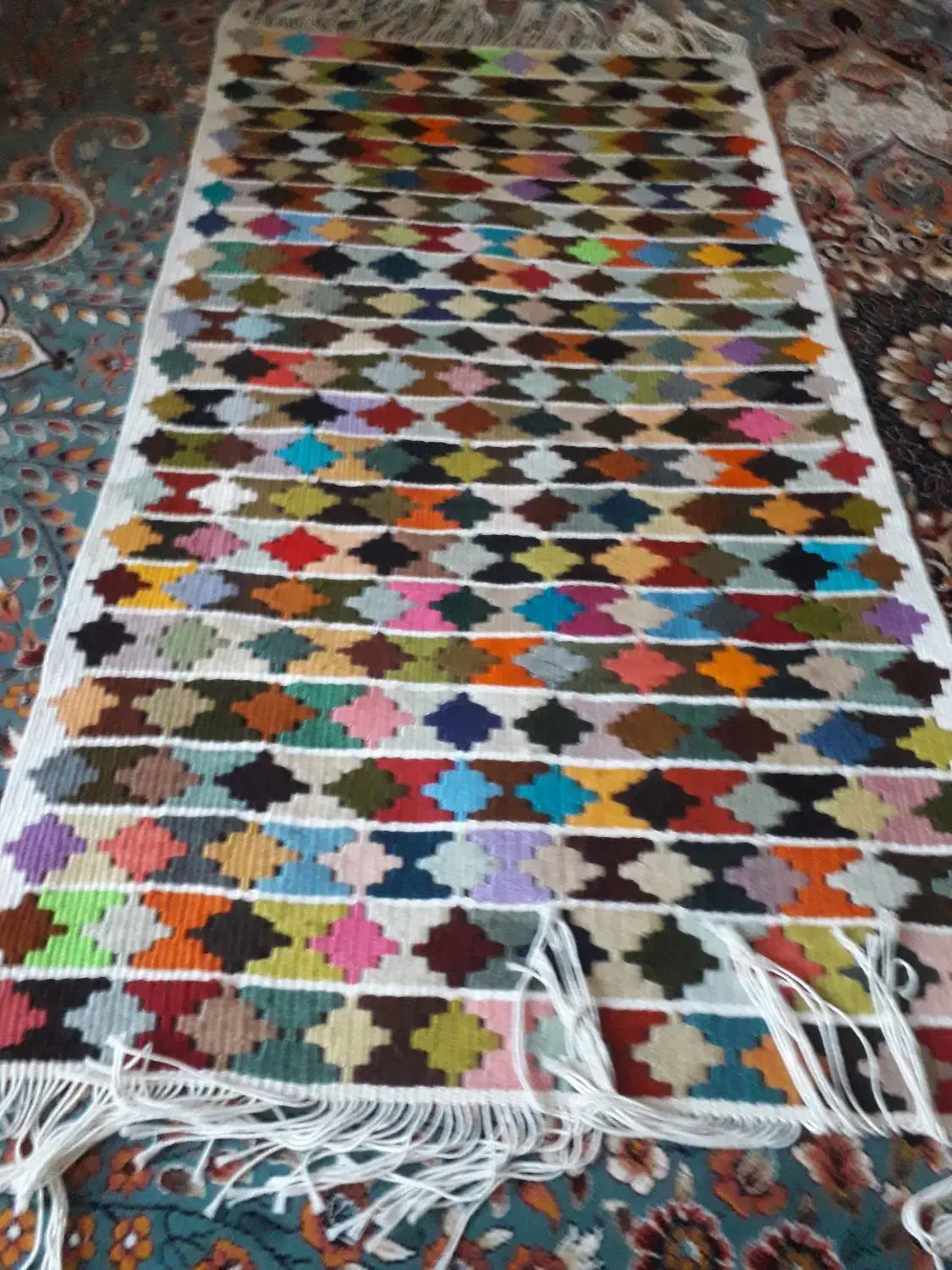 گلیم ۱۱۴در۶۴|گلیم، جاجیم، گبه|اردبیل, |دیوار