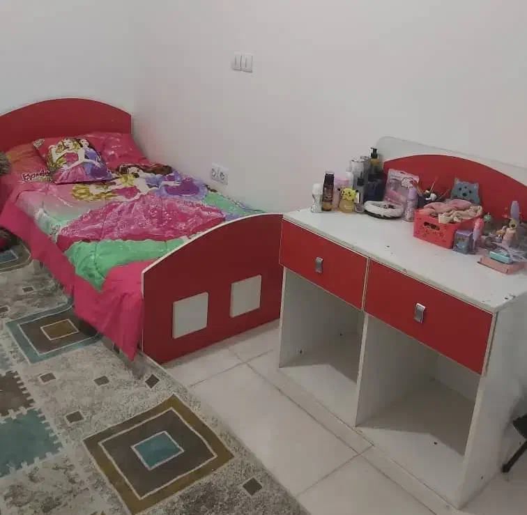 تخت و کمد نوجوان|تخت و سرویس خواب|فسا, |دیوار