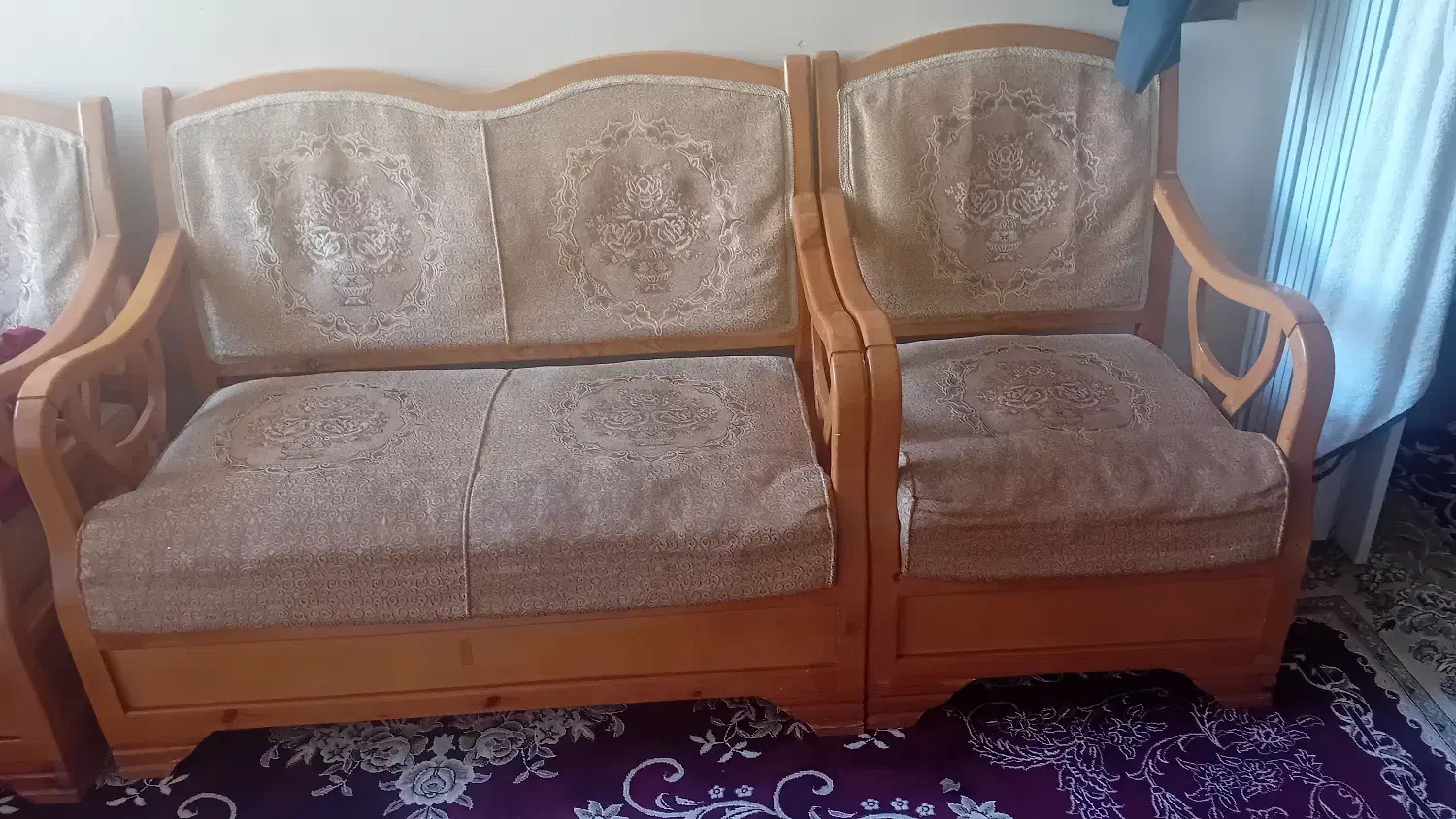 دودست مبل ۸نفره|مبلمان خانگی و میز عسلی|بروجرد, |دیوار