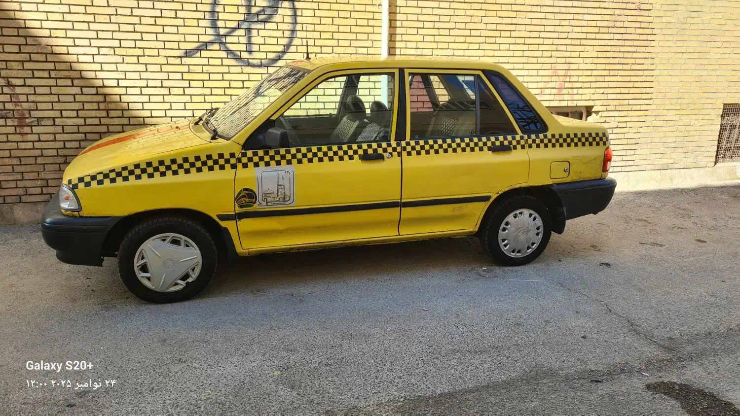 پراید تاکسی ۸۵ شهری ۴۰۰ لیتر بنزین|خودرو سواری و وانت|یزد, |دیوار
