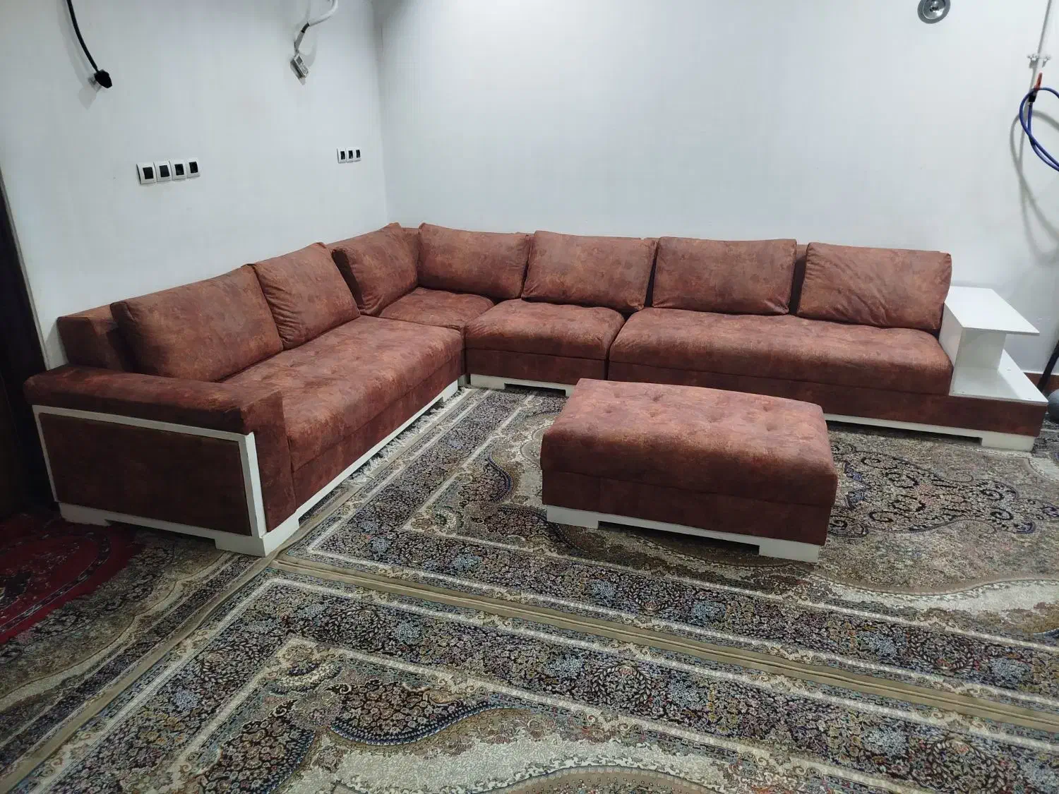 مبل راحتی ۷نفره|مبلمان خانگی و میز عسلی|گتوند, |دیوار