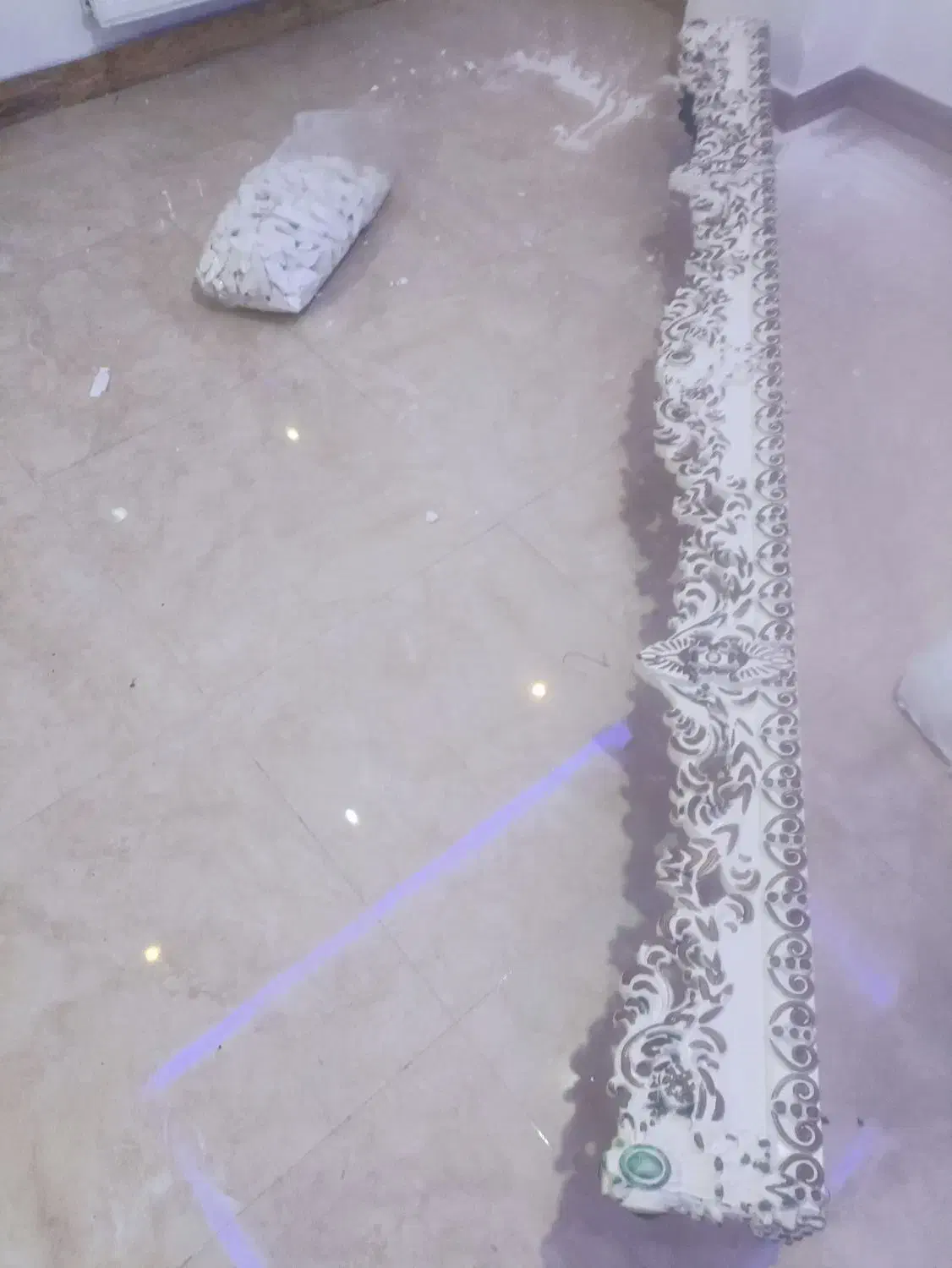 کتیبه و میل پرده|پرده، رانر، رومیزی|رشت, حمیدیان|دیوار