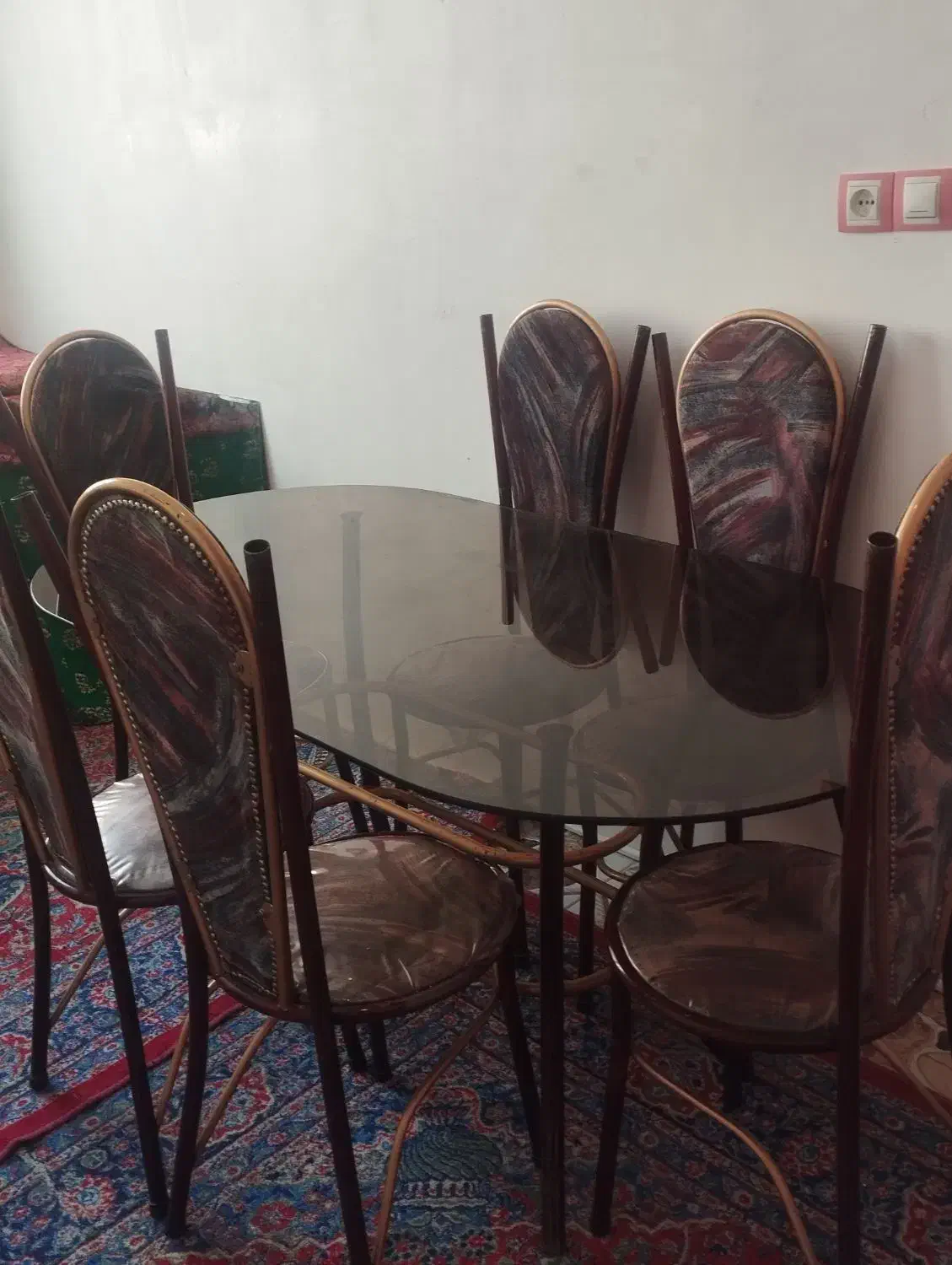 میز ناهار خوردی 6 نفره|میز و صندلی غذاخوری|بیرجند, |دیوار