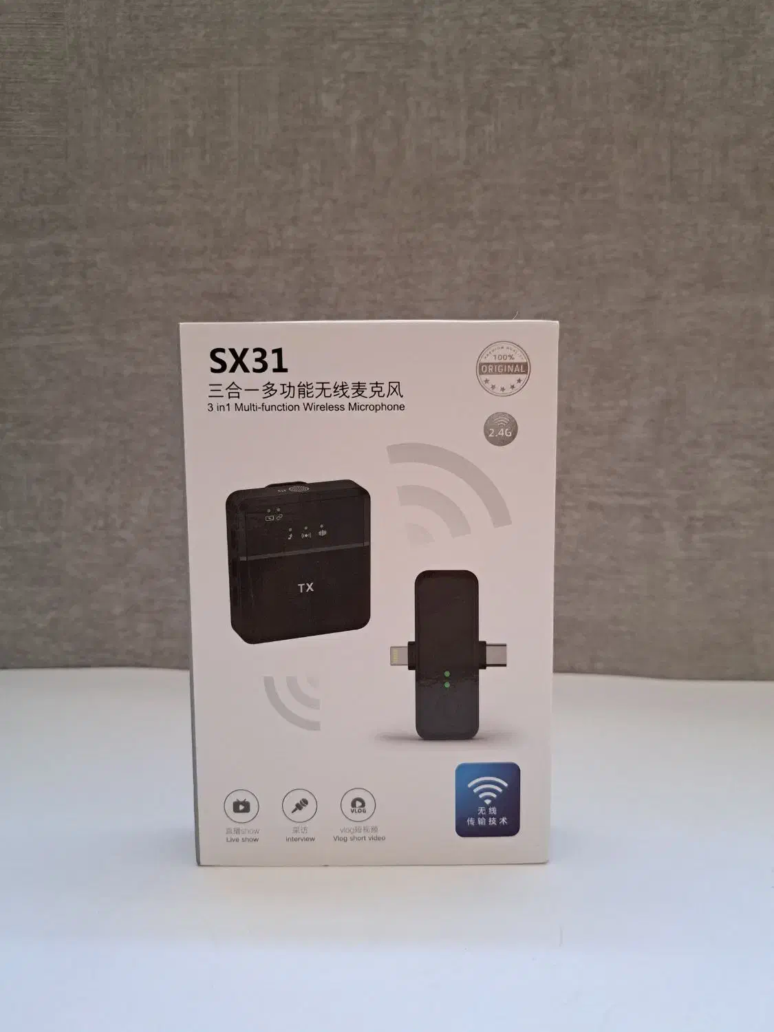 میکروفون یقه ای دو کاربره SX31|صوتی و تصویری|بیرجند, |دیوار