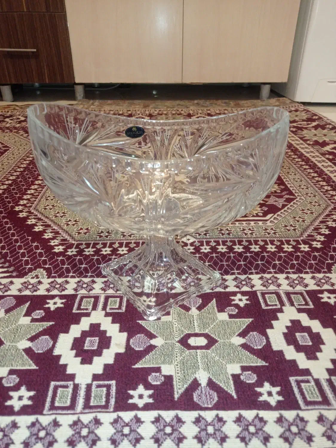 ظرف کشکول کریستالی خورشیدی|ظروف سرو و پذیرایی|مشهد, نوید|دیوار