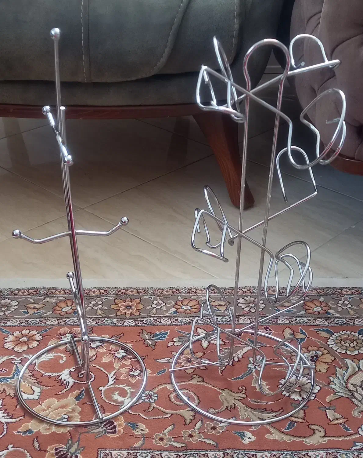 جا لیوانی استیل دو عدد|آبچکان و نظمدهنده ظروف|مشهد, الهیه|دیوار