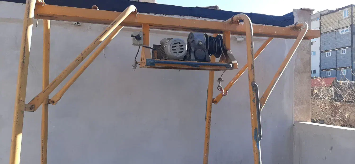 بالابر ۱.۵ تن|مصالح و تجهیزات ساختمان|مشهد, چهارچشمه|دیوار