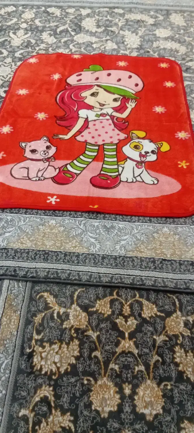 دو عدد پتو بچه گانه|رختخواب، بالش، پتو|ملارد, |دیوار