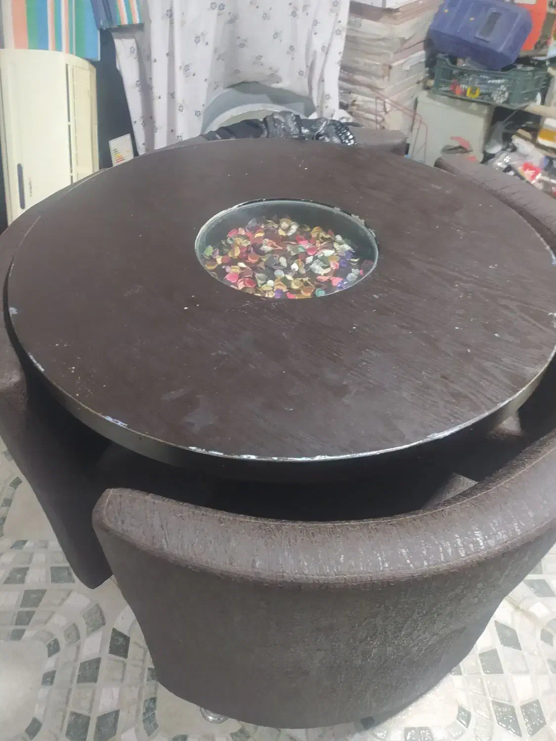 میز نهار خوری ۴نفره|میز و صندلی غذاخوری|گیلان غرب, |دیوار