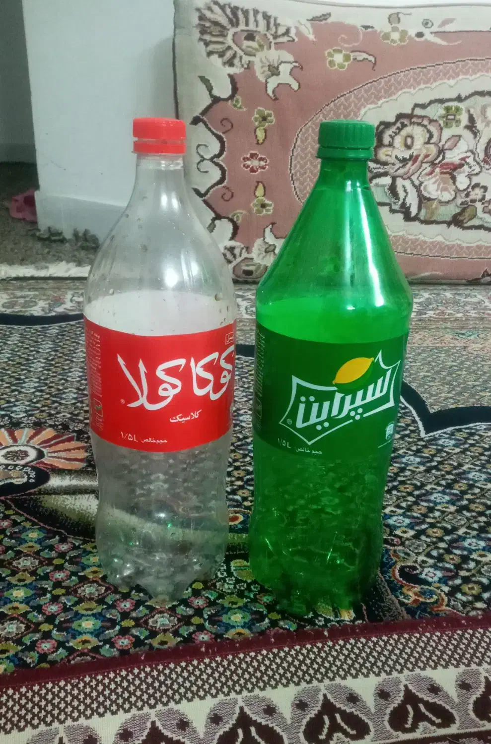 بطری خالی|ظروف نگهدارنده، پلاستیکی، یکبارمصرف|بیرجند, |دیوار