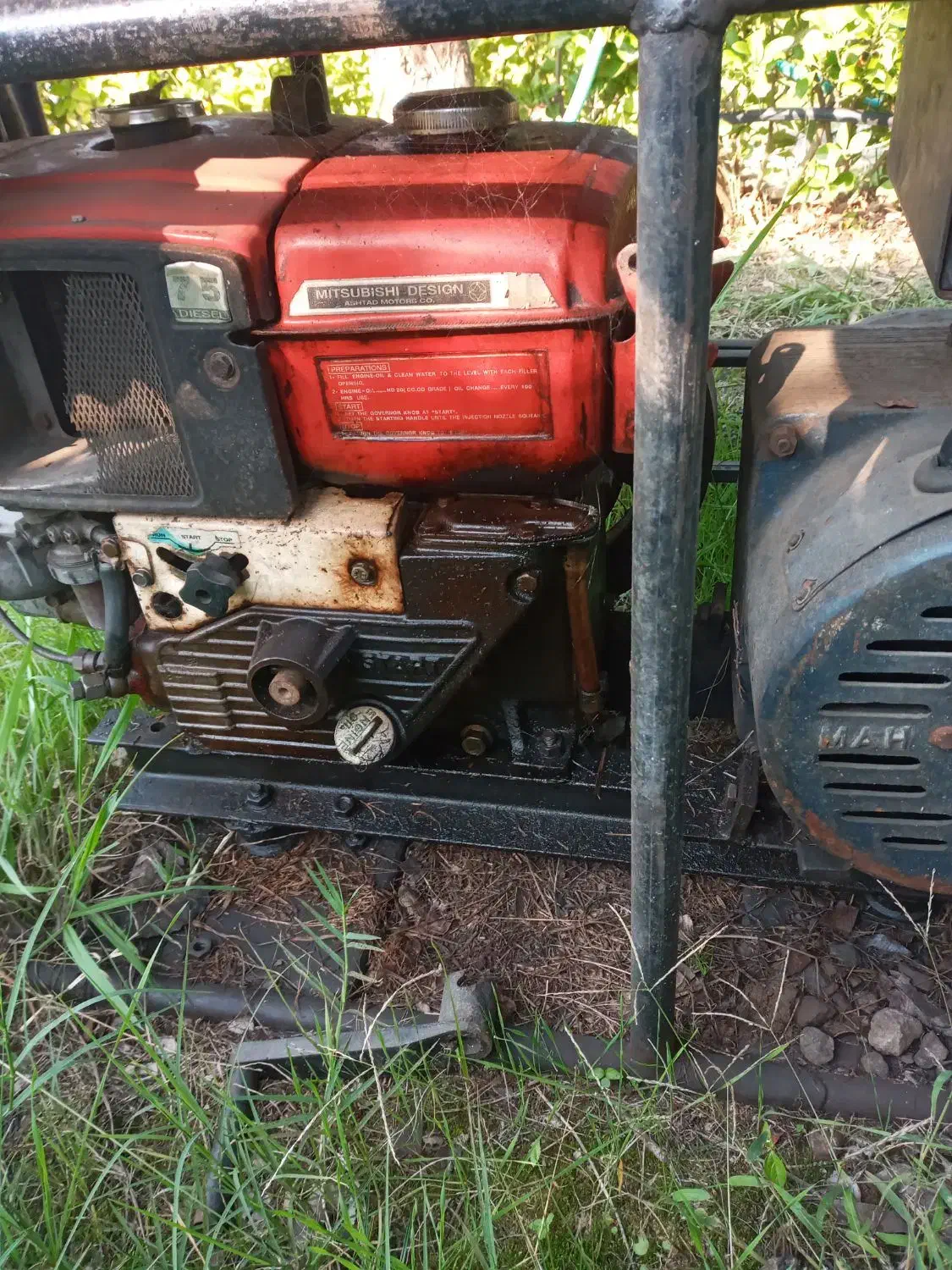 فروش یک دستگاه موتور  برق سوخت دیزل|ماشین‌آلات صنعتی|رشت, لاکان|دیوار