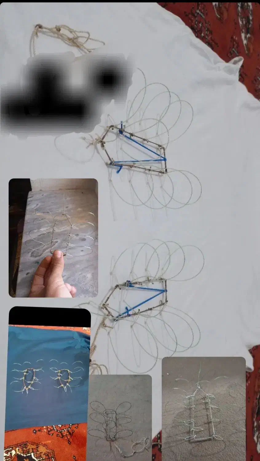 شناطه و تله|ماهیگیری|گنبد کاووس, |دیوار