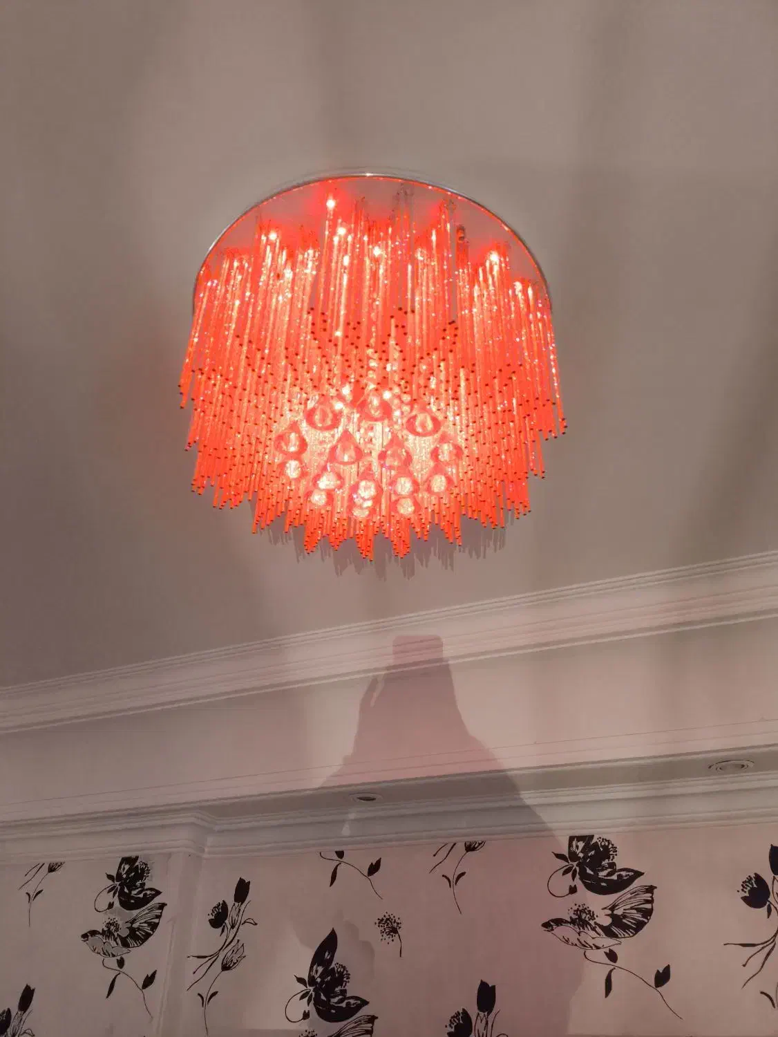 لوستر ریموت دار چند رنگ|لوستر و چراغ آویز|ری, ظهیرآباد|دیوار