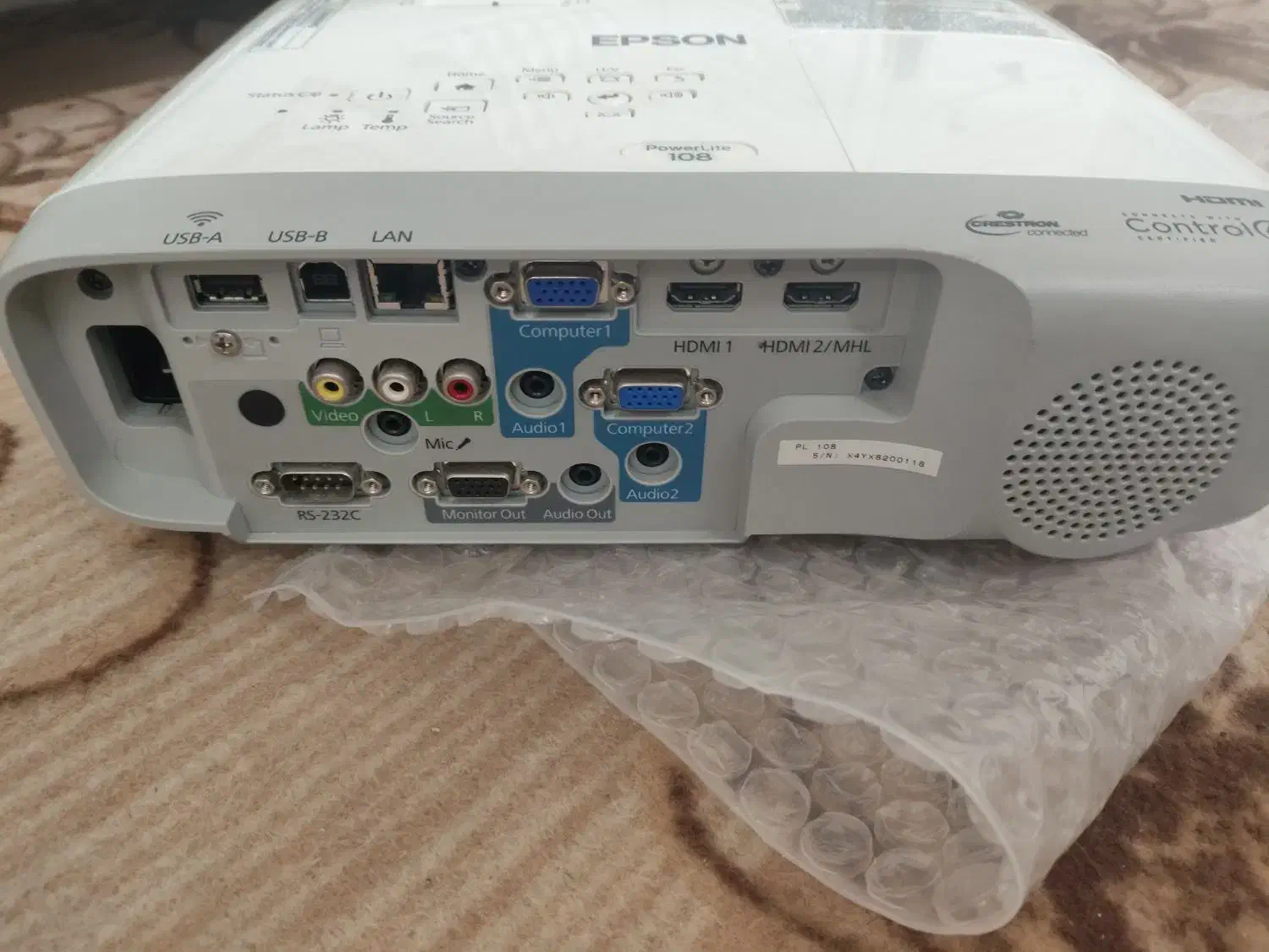 ویدیو پروژکتور اپسون epson|تلویزیون و پروژکتور|قم, نیروگاه|دیوار