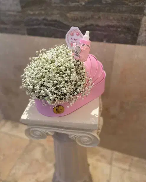 دسته گل گهواره‌ای|صنایع دستی و سایر لوازم تزئینی|رامهرمز, |دیوار