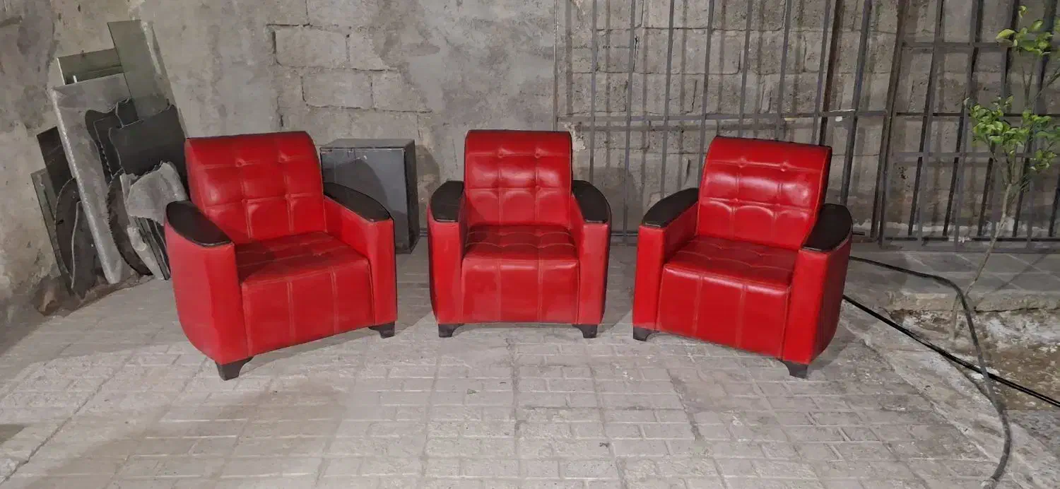 مبل چرم 8نفره|مبلمان خانگی و میز عسلی|زاهدان, |دیوار