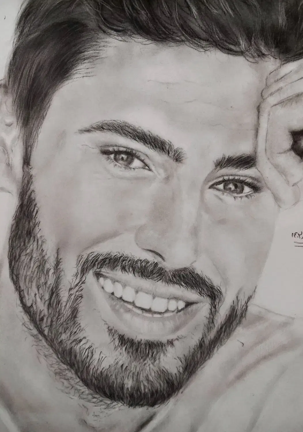 سفارش چهره  نقاشی سیاه قلم وه خرید|تابلو، نقاشی، عکس|اشتهارد, |دیوار