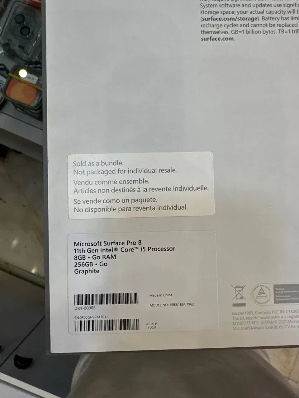 تبلت لپ تاپ مایکروسافت Microsoft Surface Pro 8|رایانه همراه|تبریز, |دیوار