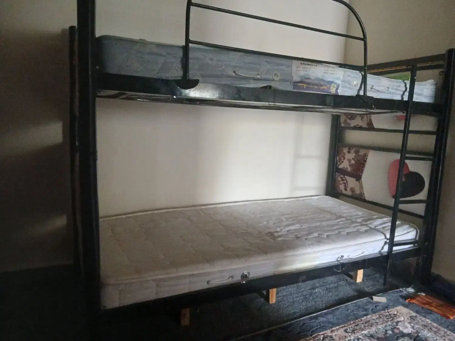 تخت خواب دوطبقه سالم|تخت و سرویس خواب|ایذه, |دیوار