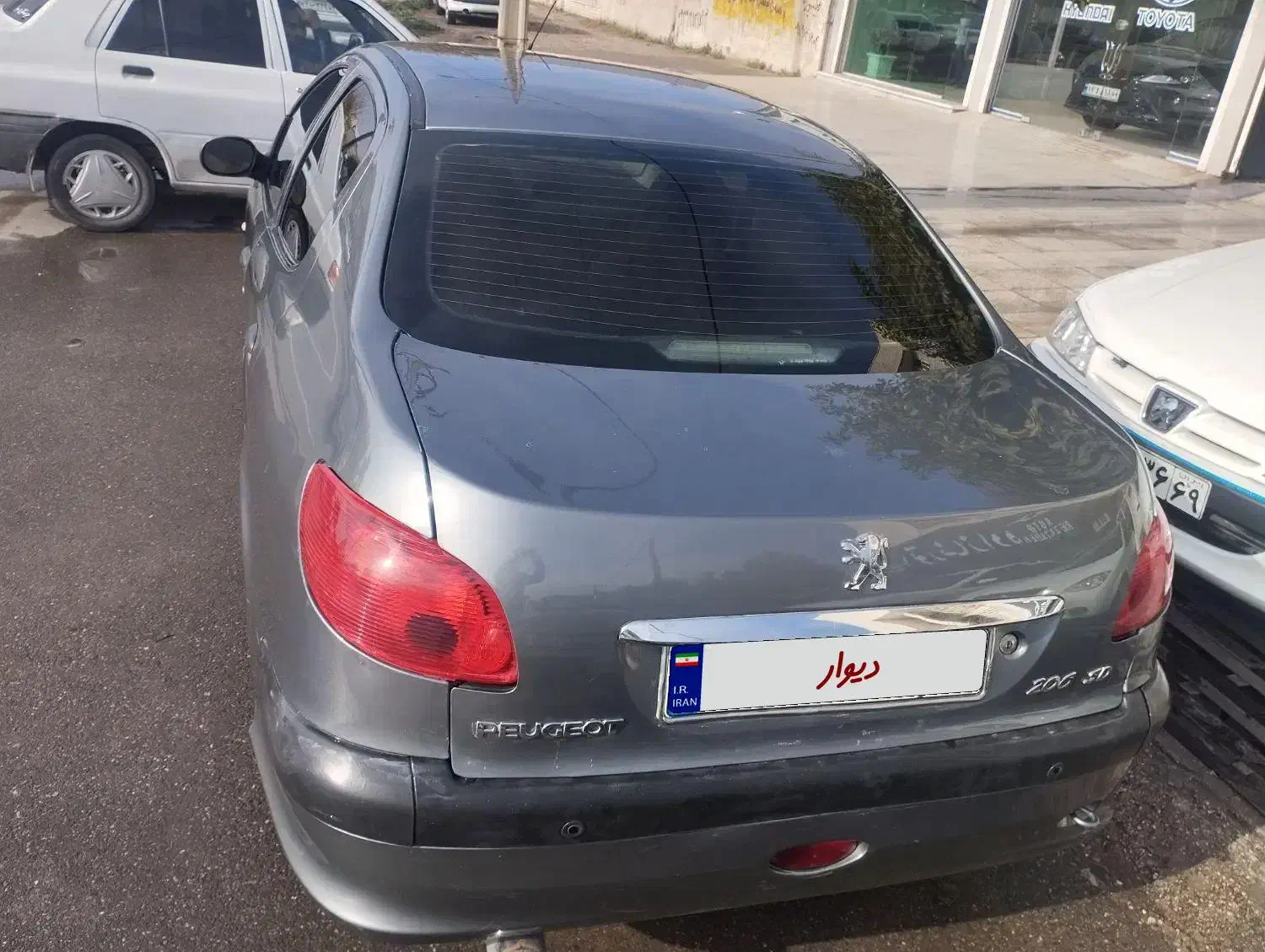 206 مدل 93|خودرو سواری و وانت|گنبد کاووس, |دیوار