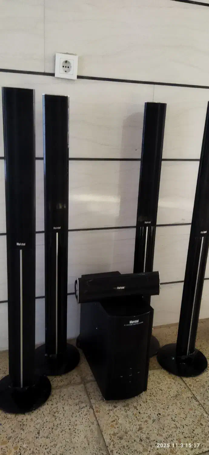 ضبط و باند مارشال|سیستم صوتی خانگی|الوند, |دیوار