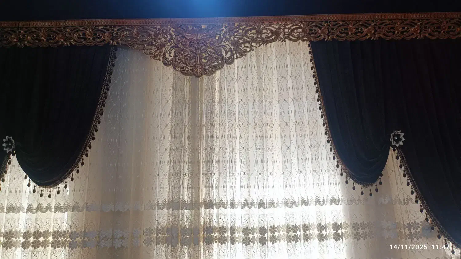 پرده سلطنتی شیک و نو|پرده، رانر، رومیزی|کازرون, |دیوار