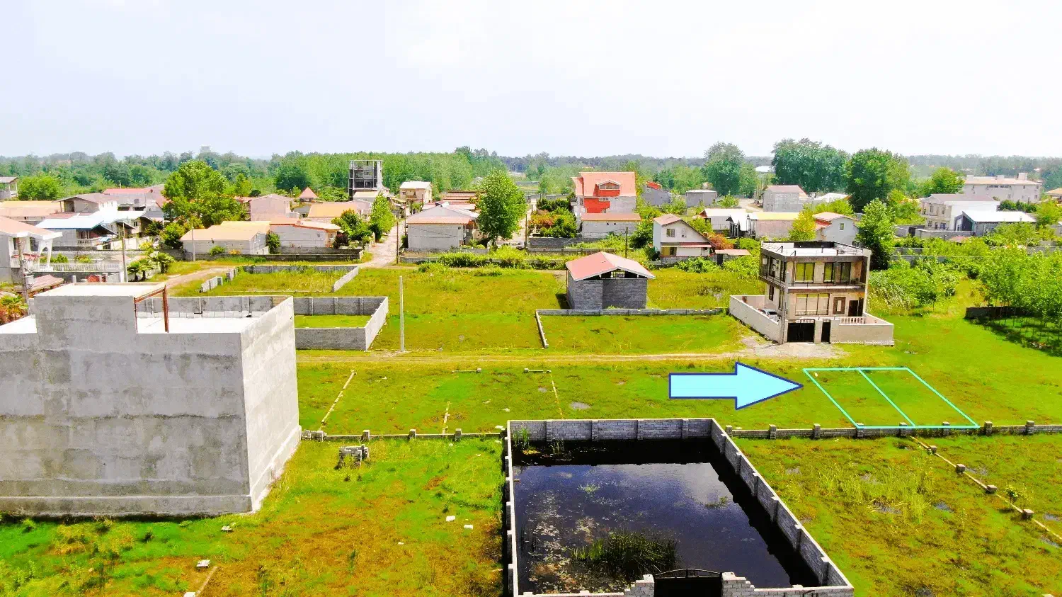 زمین شهرکی مسکونی و قابل ساخت ارائه سندتکبرگ|فروش زمین و ملک کلنگی|رشت, استادسرا|دیوار