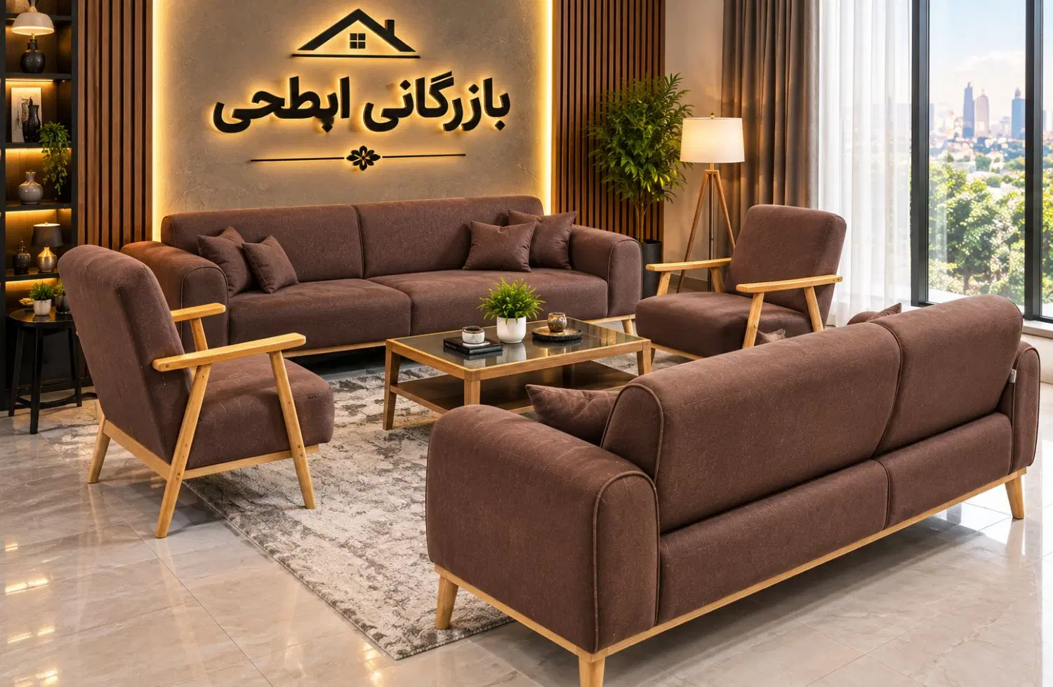 مبل مینیمال/هشت نفره مکانیزه/بازرگانی ابطحی|مبلمان خانگی و میز عسلی|کرج, گوهردشت|دیوار
