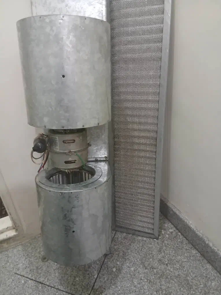 موتور دو پروانه فن گوئل سقفی|کولر گازی و فن‌کوئل|باقرشهر, |دیوار