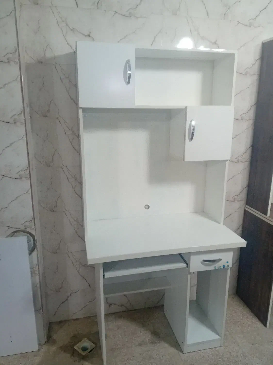 میز تحریر با کتابخانه|میز تحریر و کامپیوتر|کوهدشت, |دیوار