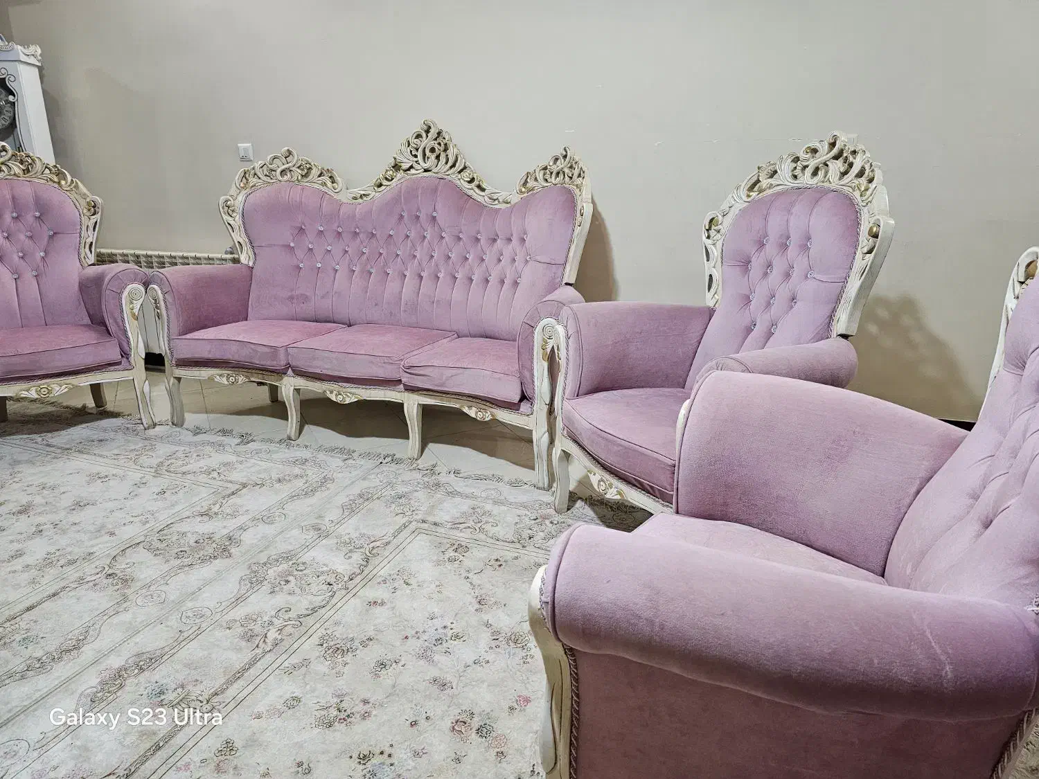 فروش و تعویض با مبل|مبلمان خانگی و میز عسلی|نجفآباد, ویلاشهر|دیوار