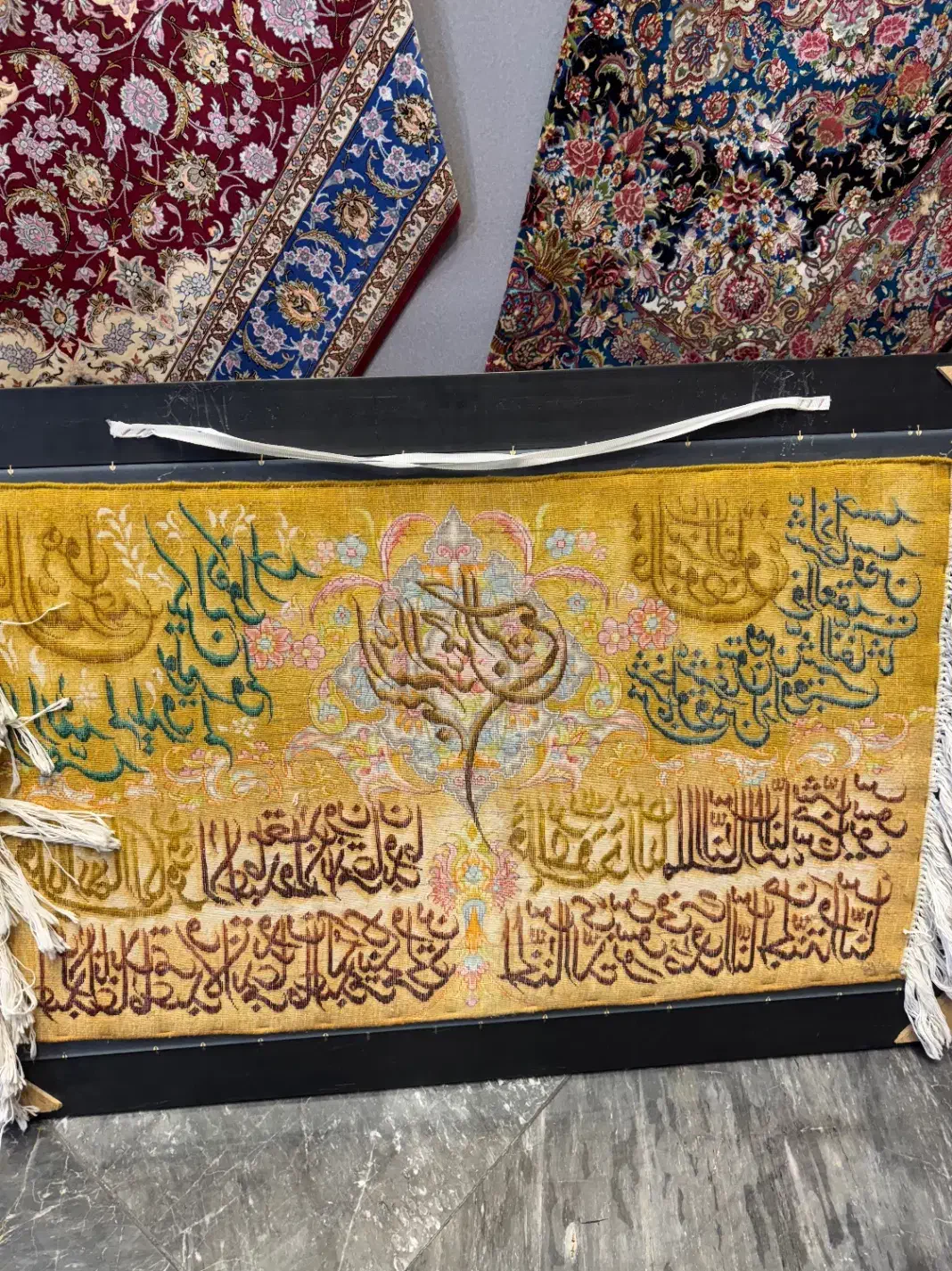 تابلو فرش  گل ابریشم|تابلو فرش|کرج, جهان‌شهر|دیوار