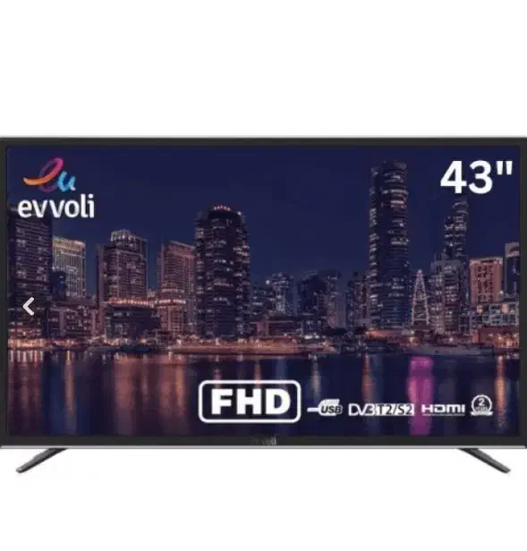 تلویزیون ایولی 43اینچ فول اسمارت|تلویزیون و پروژکتور|صباشهر, |دیوار