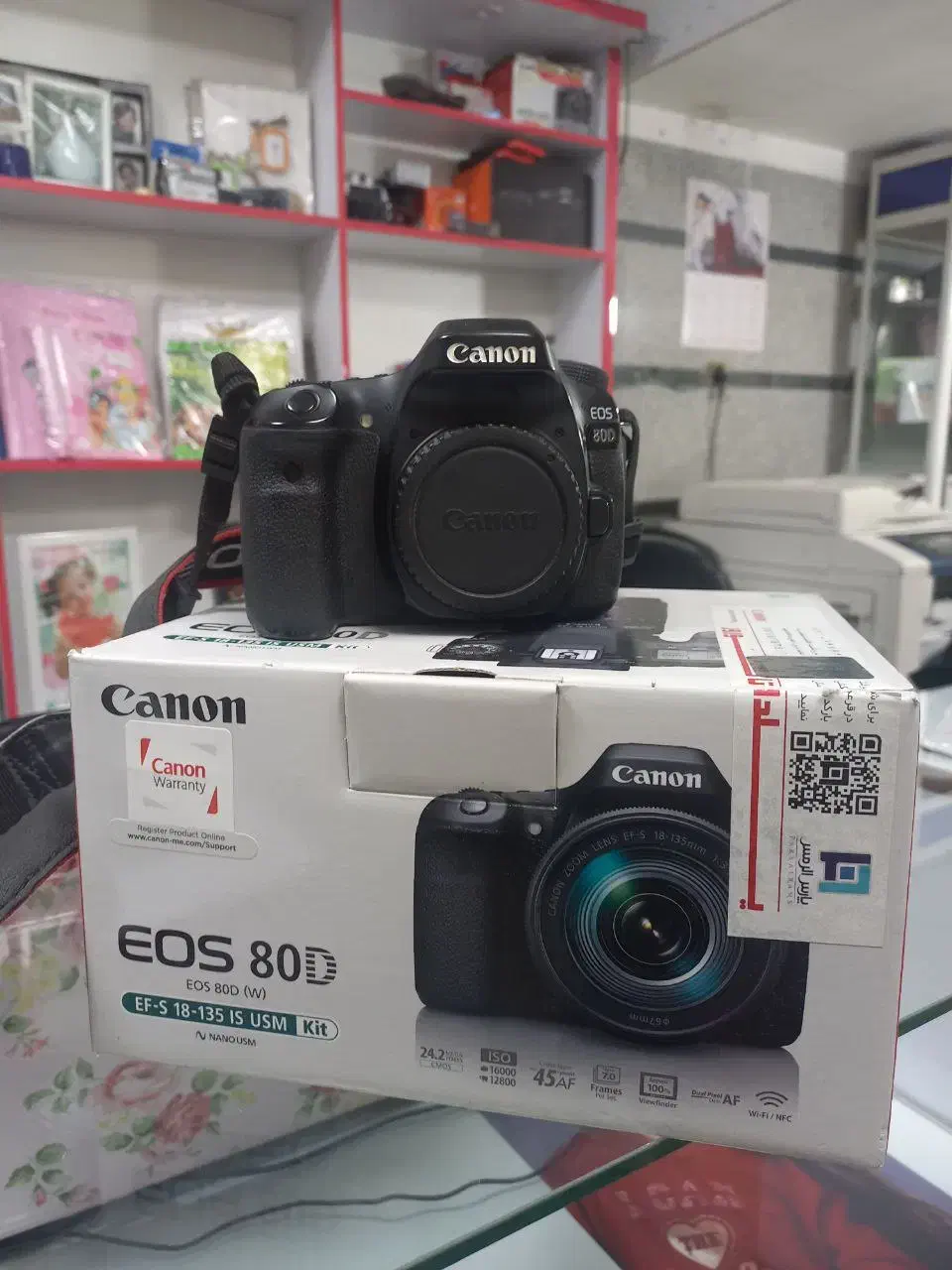 دوربین کنون 80D|دوربین عکاسی و فیلم‌برداری|صفادشت, |دیوار