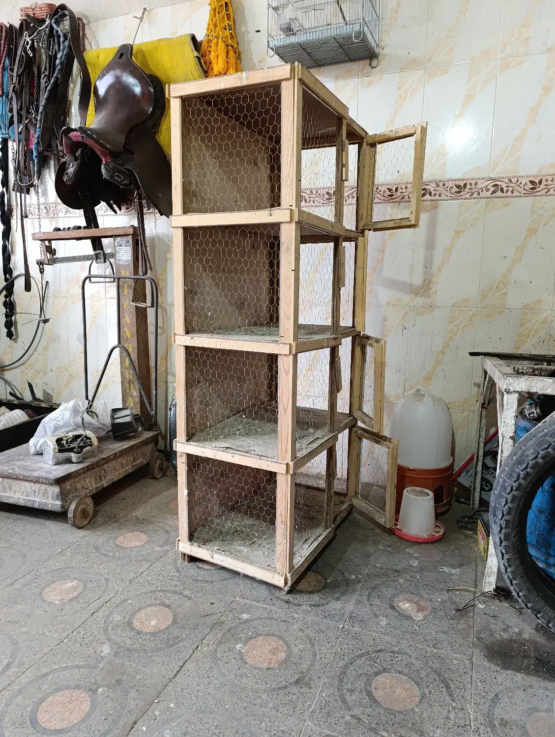 قفس|لوازم جانبی حیوانات|ازنا, |دیوار