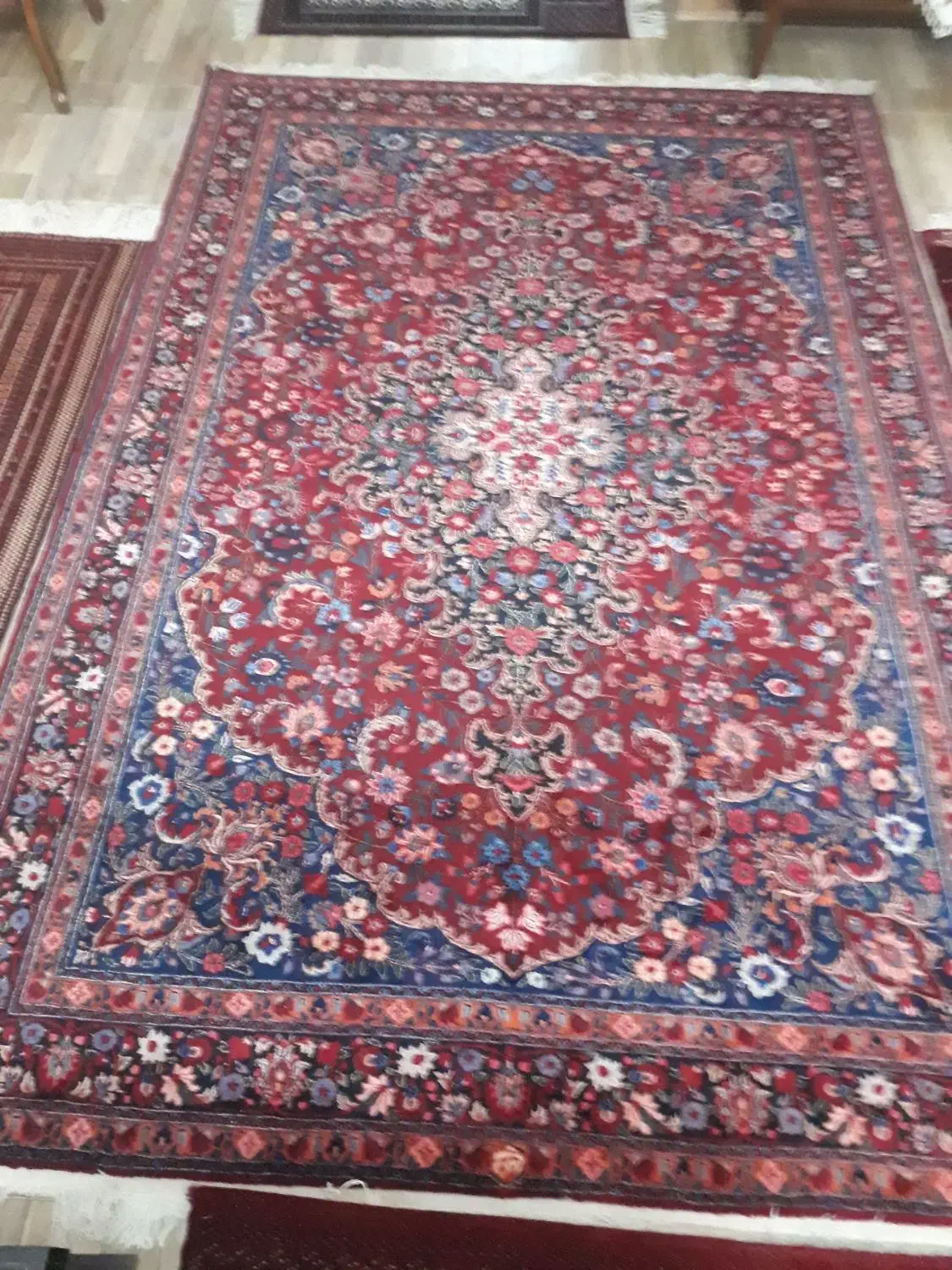 فرش دستباف بیرجندی یاعباسی|فرش|گنبد کاووس, |دیوار