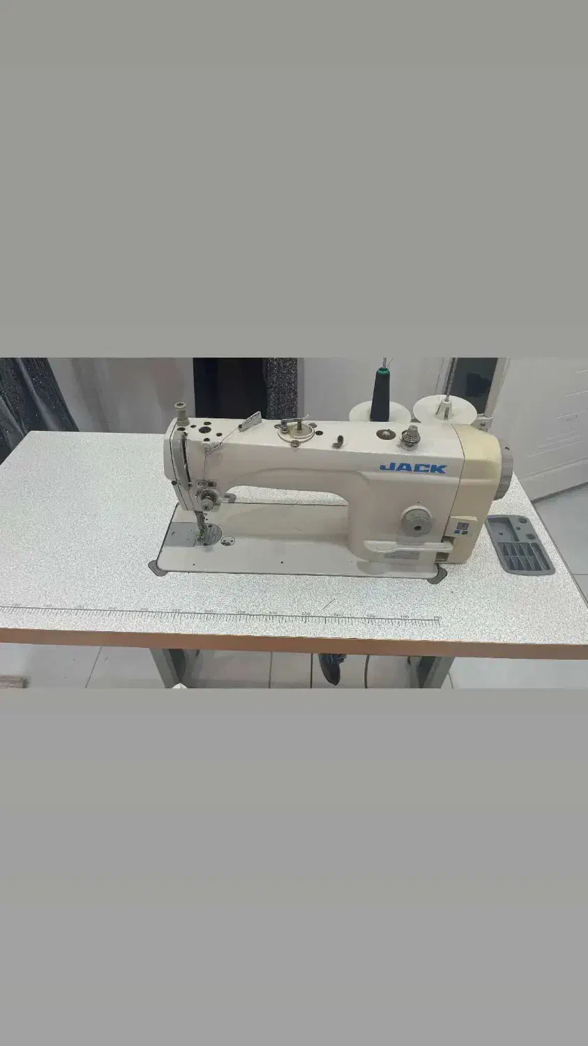 چرخ خیاطی جک تمیز مثل نو|چرخ خیاطی و ریسندگی|ایوان, |دیوار
