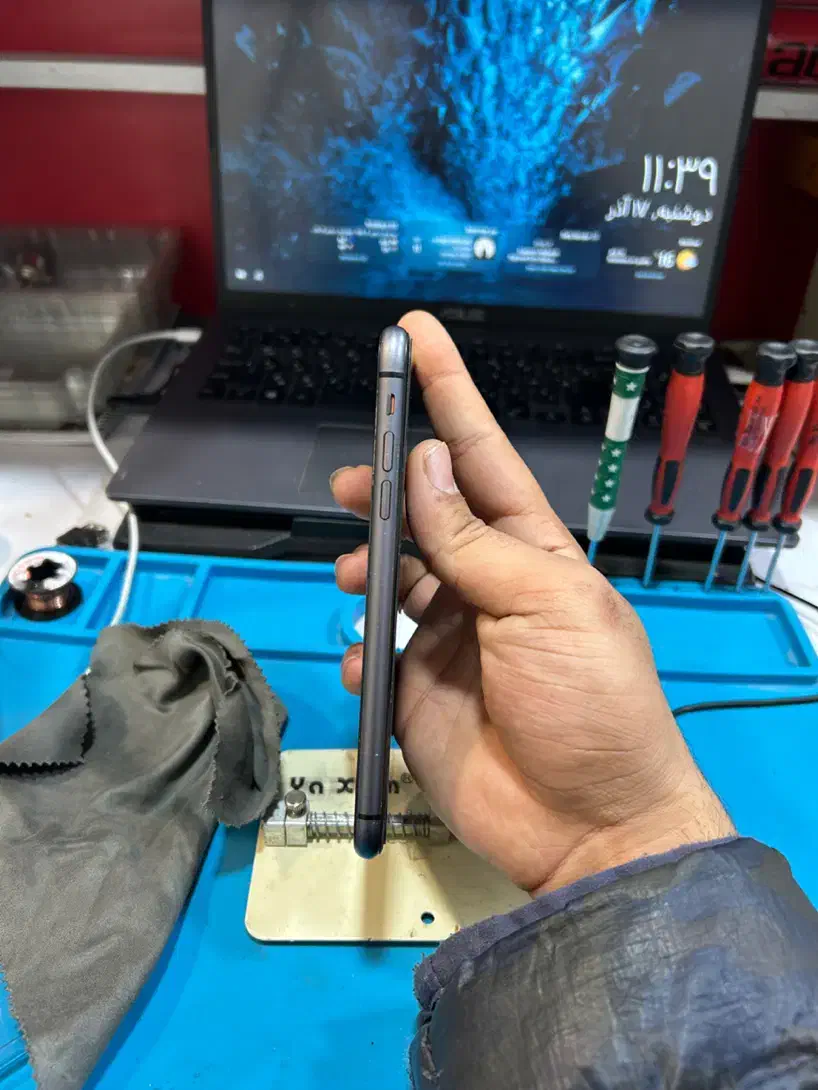 ایفون ۱۱ نرمال مشکی 128 lla|موبایل|بجنورد, |دیوار