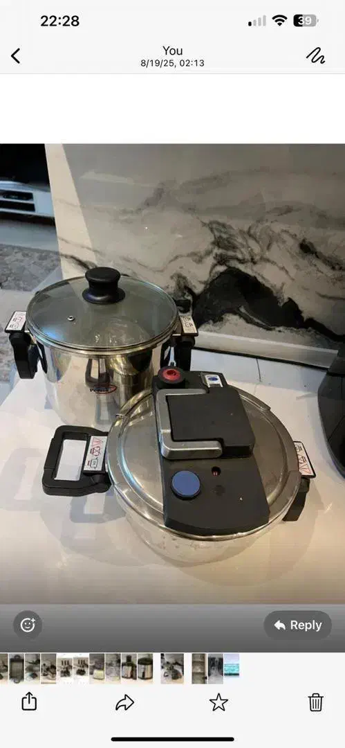 زودپز دوقلو برند پرشیا آلمان /نو آکبند|ظروف پختوپز|تهران, دریاننو|دیوار