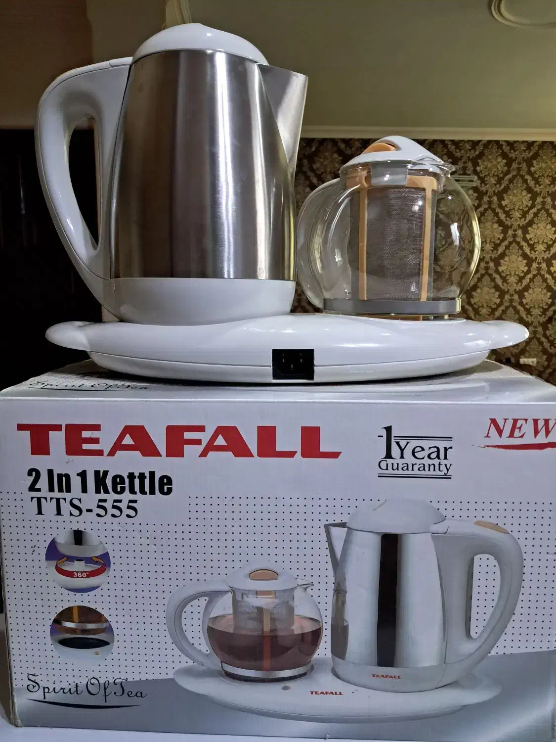 چای ساز تفلون نو|سماور، چای‌ساز، قهوه‌ساز|تهران, سلیمانی|دیوار