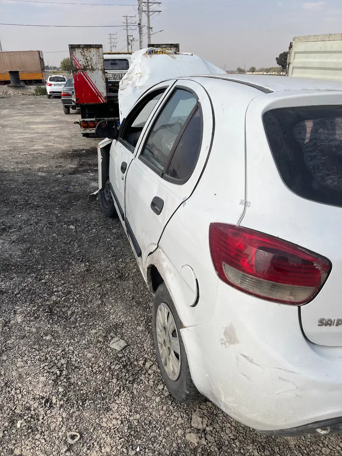 تیبا ۲ تصادفی ۹۵ موتور ۴۰۴|خودرو سواری و وانت|نسیم‌شهر, |دیوار